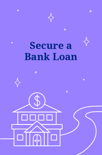 Secure a bank loan
