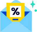 An envelope icon