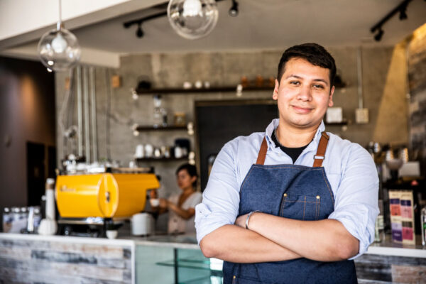 Small business owner leveraging Hello Alice Small Business Mastercard®